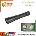 Factory Wholesale Aluminum Material Handheld 3C cell Operated Beam Adjustable Focus 10w xml t6 cree Power light led Torch Light